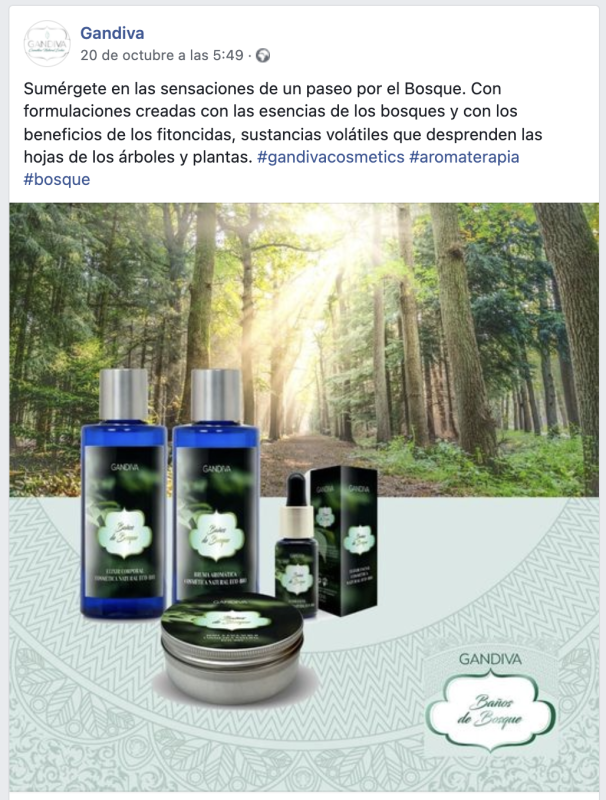 Gandiva Cosmética Vegetal y Natural