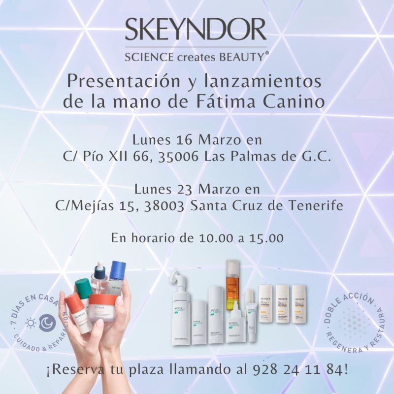 SKEYNDOR LANZAMIENTOS 